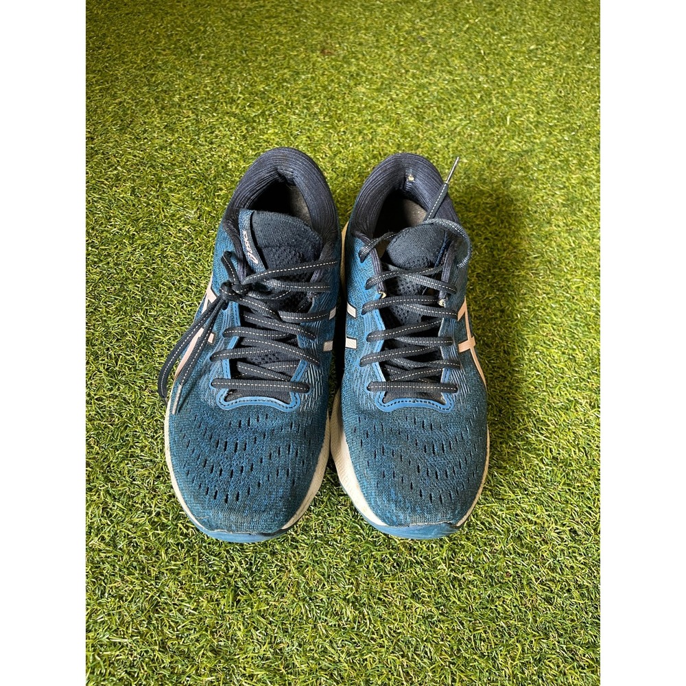 Asics Gel-Nimbus 24 Womens US 10 Running Shoes Blue Barely Rose Athletic Sneaker - Picture 2 of 7